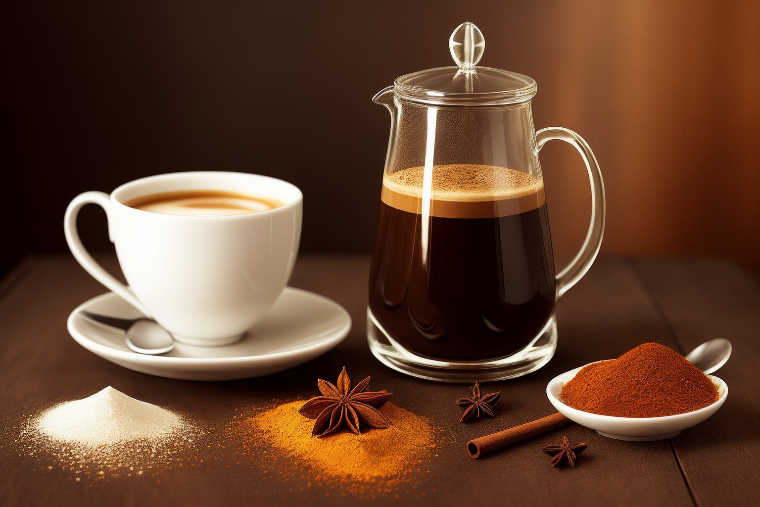 Cofee.com.ru - Секреты создания вкусного кофе с сиропами и специями